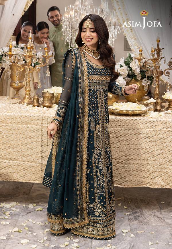 Asim Jofa | Shehnai Festive Collection | AJSH-18 - Pakistani Designer Dress - by Asim Jofa | Type: Bridal - 100% Original at Saira Sultan