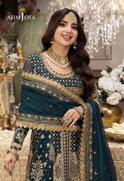 Asim Jofa | Shehnai Festive Collection | AJSH-18 - Pakistani Designer Dress - by Asim Jofa | Type: Bridal - 100% Original at Saira Sultan