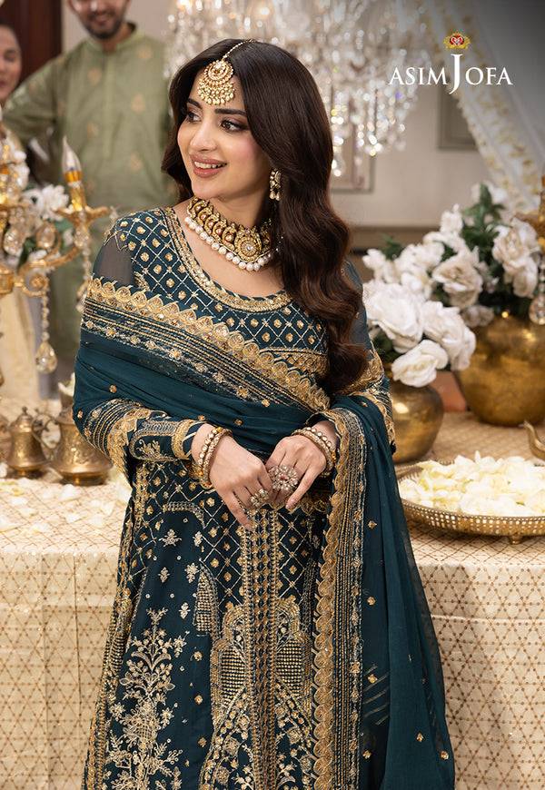 Asim Jofa | Shehnai Festive Collection | AJSH-18 - Pakistani Designer Dress - by Asim Jofa | Type: Bridal - 100% Original at Saira Sultan