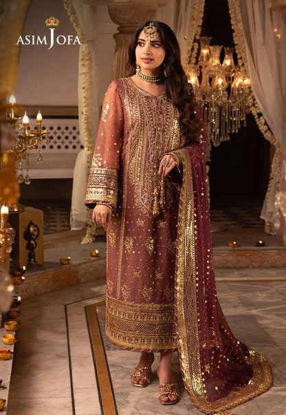 Asim Jofa | Shehnai Festive Collection | AJSH-17 - Pakistani Designer Dress - by Asim Jofa | Type: Bridal - 100% Original at Saira Sultan