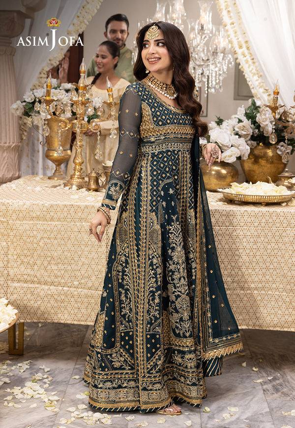 Asim Jofa | Shehnai Festive Collection | AJSH-18 - Pakistani Designer Dress - by Asim Jofa | Type: Bridal - 100% Original at Saira Sultan