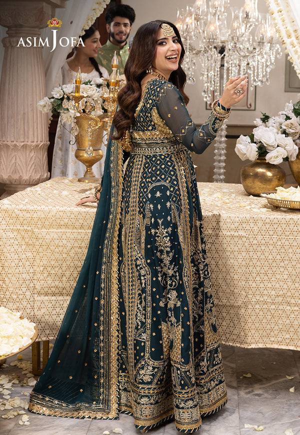 Asim Jofa | Shehnai Festive Collection | AJSH-18 - Pakistani Designer Dress - by Asim Jofa | Type: Bridal - 100% Original at Saira Sultan