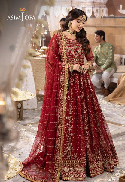 Asim Jofa | Shehnai Festive Collection | AJSH-06 - Pakistani Designer Dress - by Asim Jofa | Type: Bridal - 100% Original at Saira Sultan
