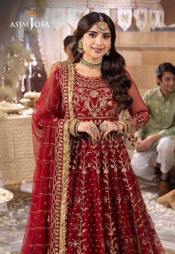 Asim Jofa | Shehnai Festive Collection | AJSH-06 - Pakistani Designer Dress - by Asim Jofa | Type: Bridal - 100% Original at Saira Sultan