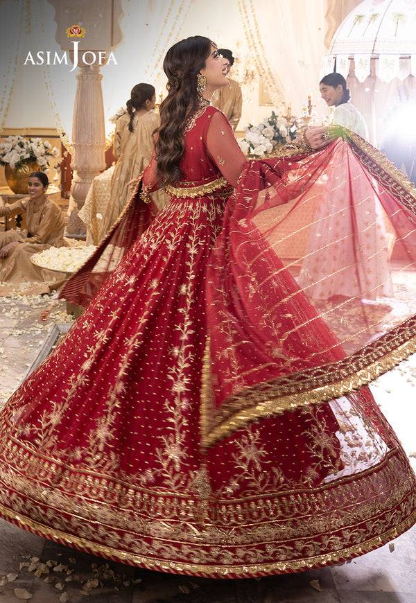 Asim Jofa | Shehnai Festive Collection | AJSH-06 - Pakistani Designer Dress - by Asim Jofa | Type: Bridal - 100% Original at Saira Sultan