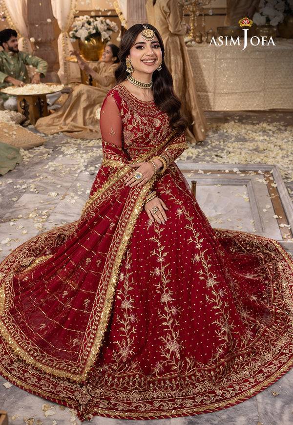 Asim Jofa | Shehnai Festive Collection | AJSH-06 - Pakistani Designer Dress - by Asim Jofa | Type: Bridal - 100% Original at Saira Sultan