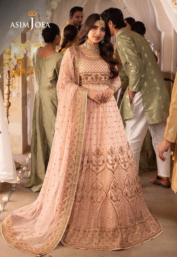 Asim Jofa | Shehnai Festive Collection | AJSH-15 - Pakistani Designer Dress - by Asim Jofa | Type: Bridal - 100% Original at Saira Sultan