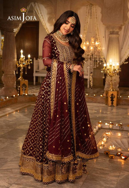 Asim Jofa | Shehnai Festive Collection | AJSH-04 - Pakistani Designer Dress - by Asim Jofa | Type: Bridal - 100% Original at Saira Sultan