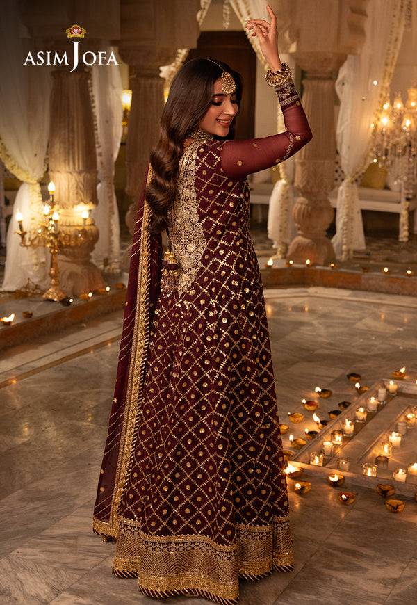 Asim Jofa | Shehnai Festive Collection | AJSH-04 - Pakistani Designer Dress - by Asim Jofa | Type: Bridal - 100% Original at Saira Sultan