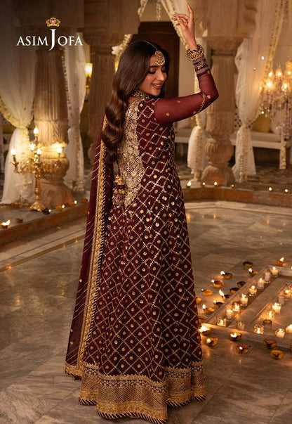 Asim Jofa | Shehnai Festive Collection | AJSH-04 - Pakistani Designer Dress - by Asim Jofa | Type: Bridal - 100% Original at Saira Sultan