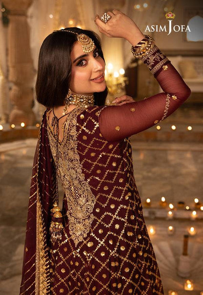 Asim Jofa | Shehnai Festive Collection | AJSH-04 - Pakistani Designer Dress - by Asim Jofa | Type: Bridal - 100% Original at Saira Sultan