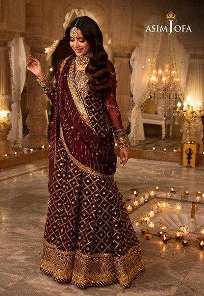 Asim Jofa | Shehnai Festive Collection | AJSH-04 - Pakistani Designer Dress - by Asim Jofa | Type: Bridal - 100% Original at Saira Sultan