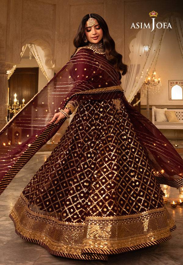 Asim Jofa | Shehnai Festive Collection | AJSH-04 - Pakistani Designer Dress - by Asim Jofa | Type: Bridal - 100% Original at Saira Sultan