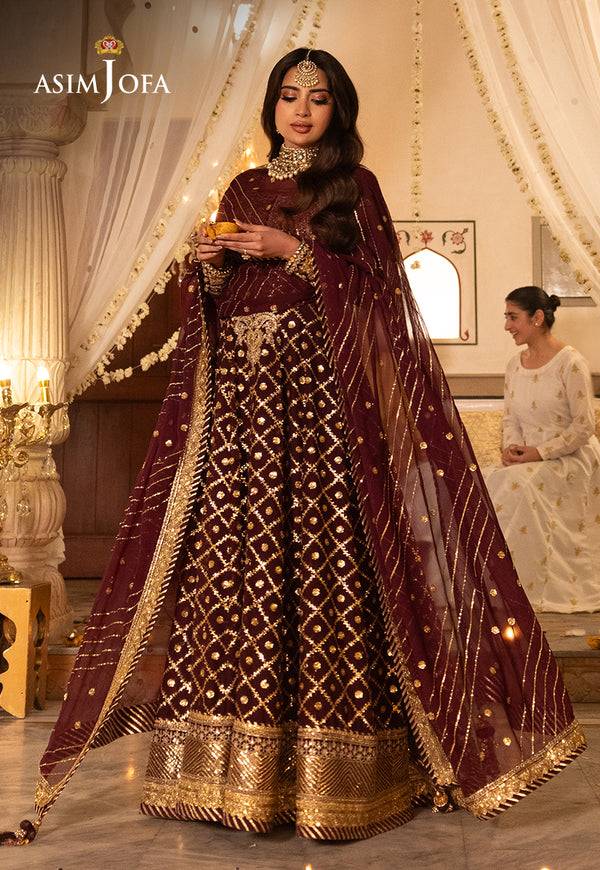 Asim Jofa | Shehnai Festive Collection | AJSH-04 - Pakistani Designer Dress - by Asim Jofa | Type: Bridal - 100% Original at Saira Sultan