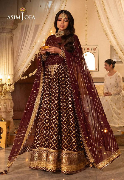 Asim Jofa | Shehnai Festive Collection | AJSH-04 - Pakistani Designer Dress - by Asim Jofa | Type: Bridal - 100% Original at Saira Sultan