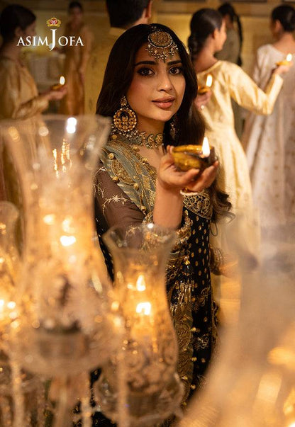 Asim Jofa | Shehnai Festive Collection | AJSH-08 - Pakistani Designer Dress - by Asim Jofa | Type: Bridal - 100% Original at Saira Sultan