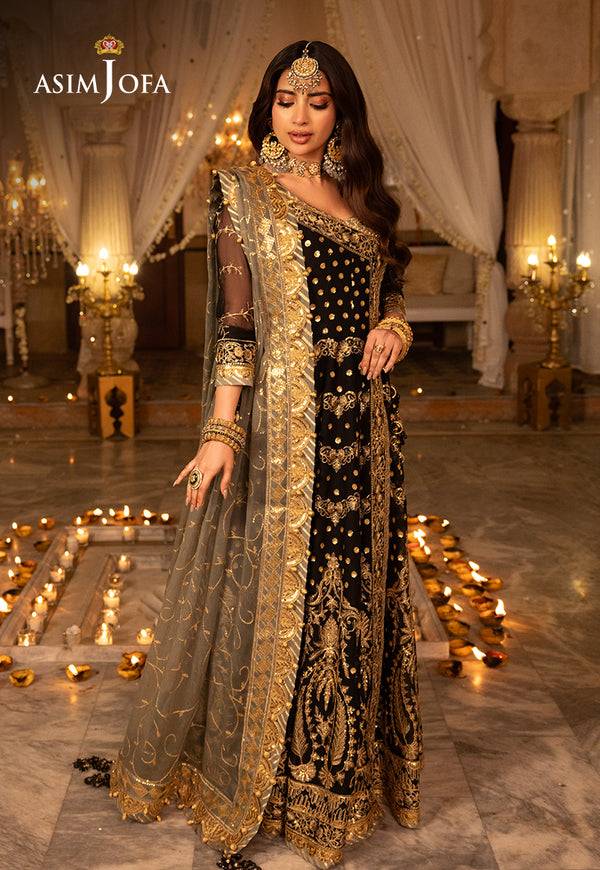 Asim Jofa | Shehnai Festive Collection | AJSH-08 - Pakistani Designer Dress - by Asim Jofa | Type: Bridal - 100% Original at Saira Sultan