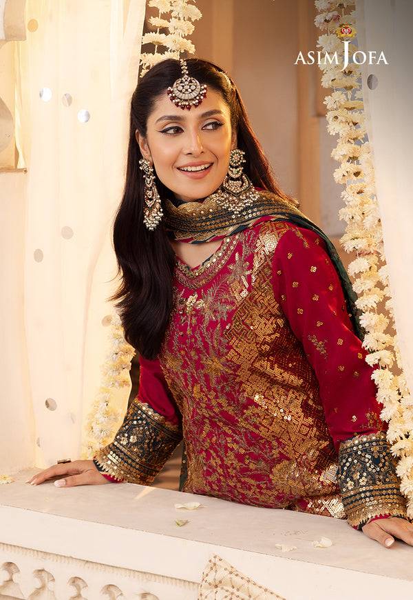 Asim Jofa | Shehnai Festive Collection | AJSH-19 - Pakistani Designer Dress - by Asim Jofa | Type: Formal - 100% Original at Saira Sultan