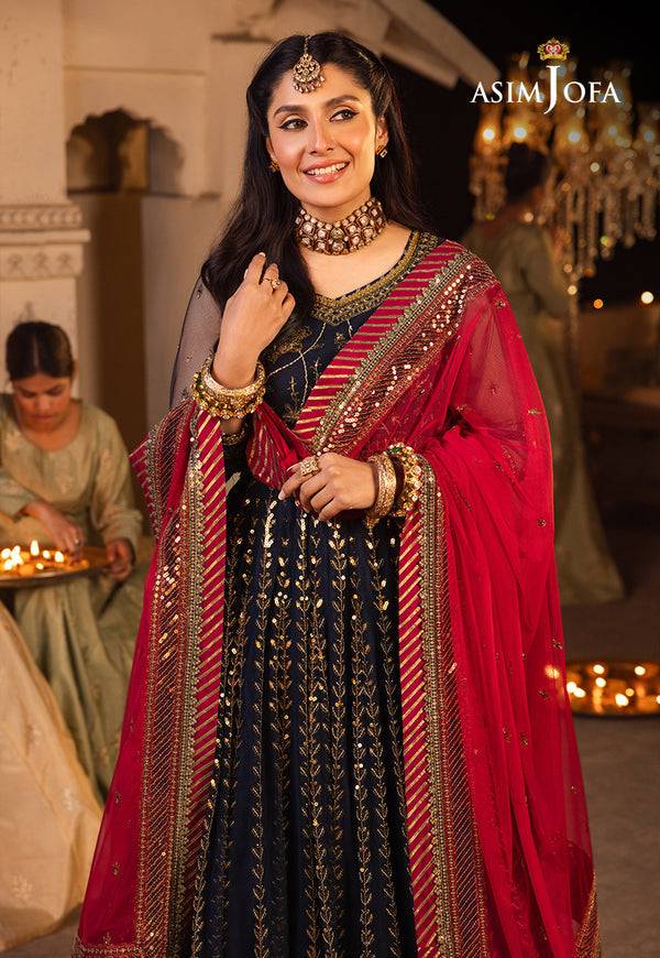 Asim Jofa | Shehnai Festive Collection | AJSH-10 - Pakistani Designer Dress - by Asim Jofa | Type: Bridal - 100% Original at Saira Sultan