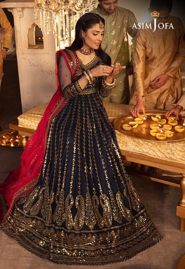 Asim Jofa | Shehnai Festive Collection | AJSH-10 - Pakistani Designer Dress - by Asim Jofa | Type: Bridal - 100% Original at Saira Sultan