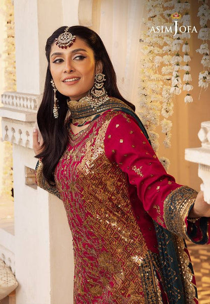 Asim Jofa | Shehnai Festive Collection | AJSH-19 - Pakistani Designer Dress - by Asim Jofa | Type: Formal - 100% Original at Saira Sultan