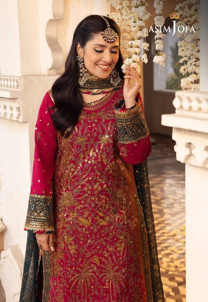 Asim Jofa | Shehnai Festive Collection | AJSH-19 - Pakistani Designer Dress - by Asim Jofa | Type: Formal - 100% Original at Saira Sultan