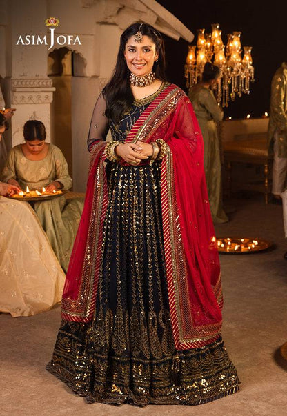 Asim Jofa | Shehnai Festive Collection | AJSH-10 - Pakistani Designer Dress - by Asim Jofa | Type: Bridal - 100% Original at Saira Sultan