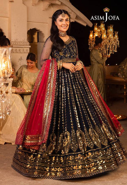 Asim Jofa | Shehnai Festive Collection | AJSH-10 - Pakistani Designer Dress - by Asim Jofa | Type: Bridal - 100% Original at Saira Sultan