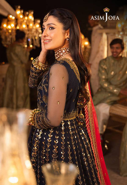 Asim Jofa | Shehnai Festive Collection | AJSH-10 - Pakistani Designer Dress - by Asim Jofa | Type: Bridal - 100% Original at Saira Sultan