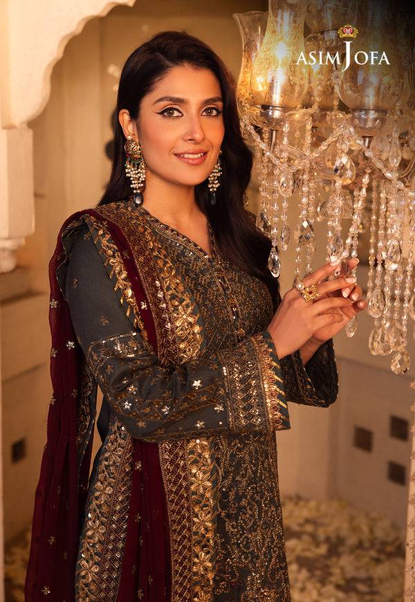 Asim Jofa | Shehnai Festive Collection | AJSH-07 - Pakistani Designer Dress - by Asim Jofa | Type: Formal - 100% Original at Saira Sultan