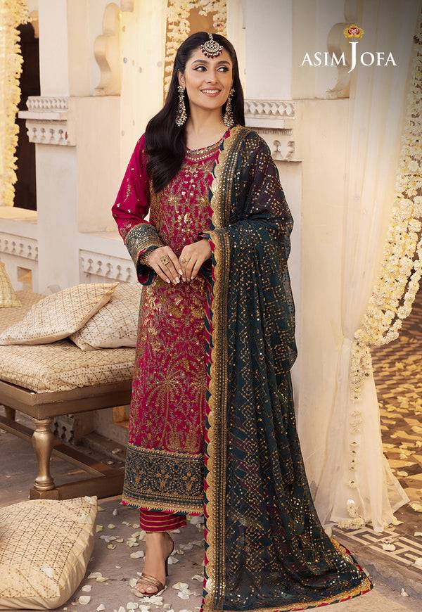 Asim Jofa | Shehnai Festive Collection | AJSH-19 - Pakistani Designer Dress - by Asim Jofa | Type: Formal - 100% Original at Saira Sultan