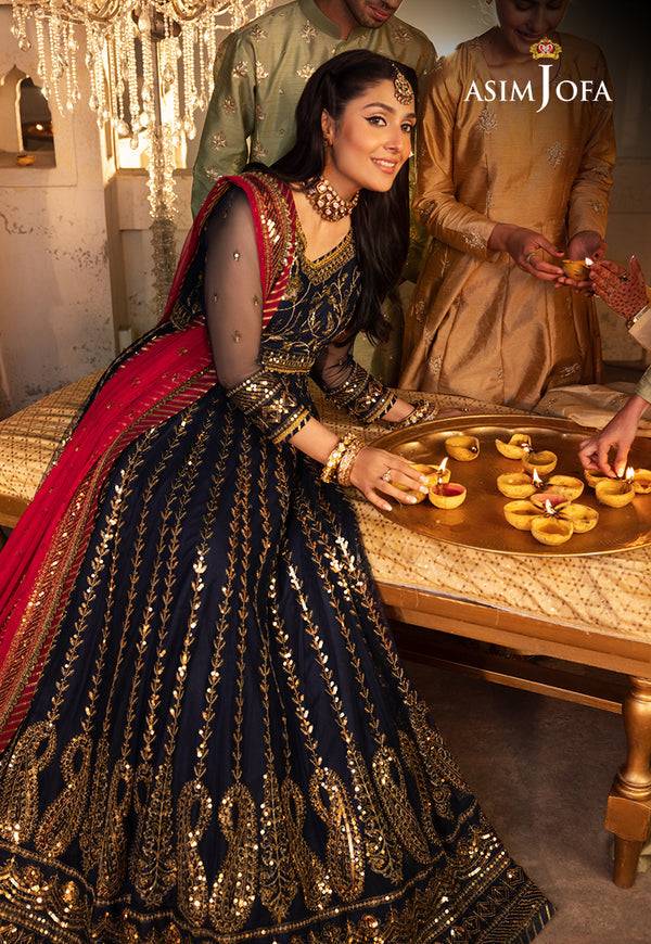Asim Jofa | Shehnai Festive Collection | AJSH-10 - Pakistani Designer Dress - by Asim Jofa | Type: Bridal - 100% Original at Saira Sultan