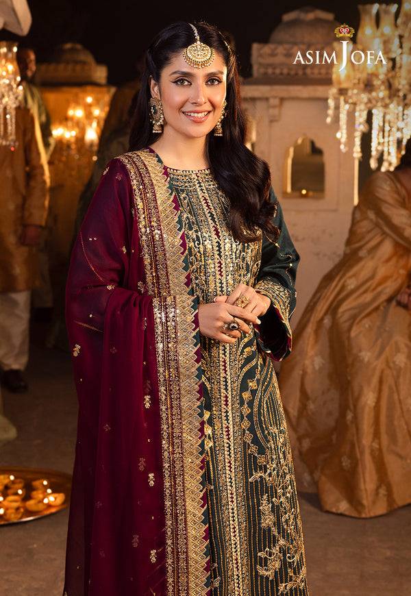 Asim Jofa | Shehnai Festive Collection | AJSH-20 - Pakistani Designer Dress - by Asim Jofa | Type: Formal - 100% Original at Saira Sultan