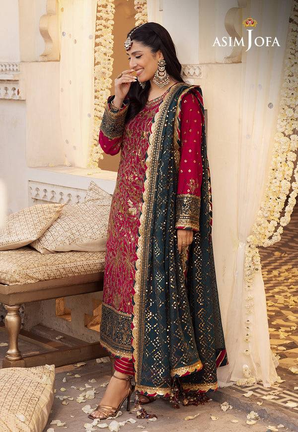 Asim Jofa | Shehnai Festive Collection | AJSH-19 - Pakistani Designer Dress - by Asim Jofa | Type: Formal - 100% Original at Saira Sultan