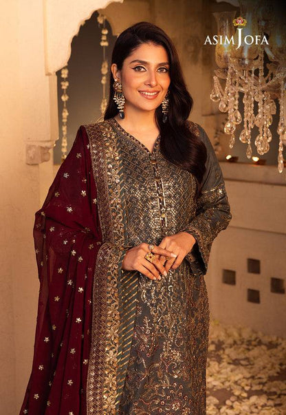 Asim Jofa | Shehnai Festive Collection | AJSH-07 - Pakistani Designer Dress - by Asim Jofa | Type: Formal - 100% Original at Saira Sultan
