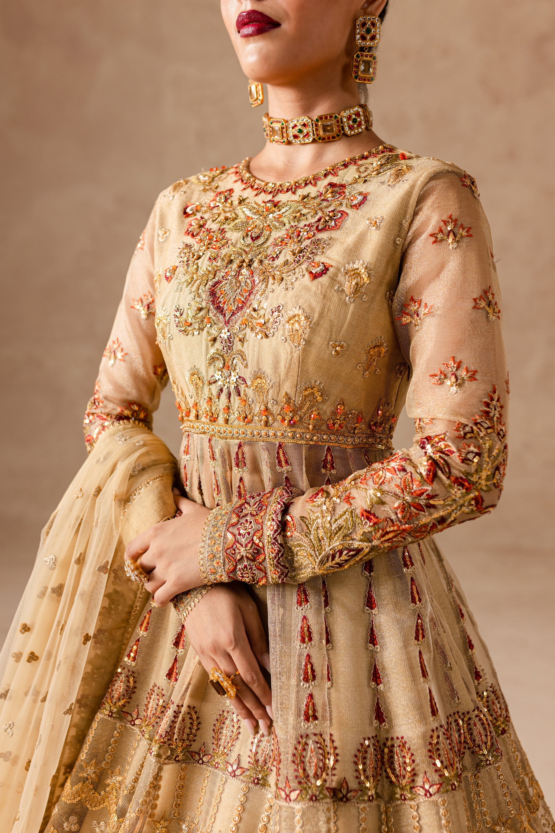 Imran Ramzan | Ch¨rie | Aurora - Pakistani Designer Dress - by Imran Ramzan | Type: Clothing - 100% Original at Saira Sultan