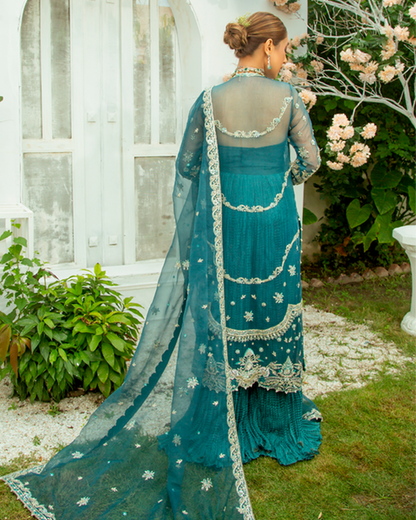 Nyra | Wedding Formals 24 | Aurora - Pakistani Designer Dress - by Nyra | Type: Bridal - 100% Original at Saira Sultan
