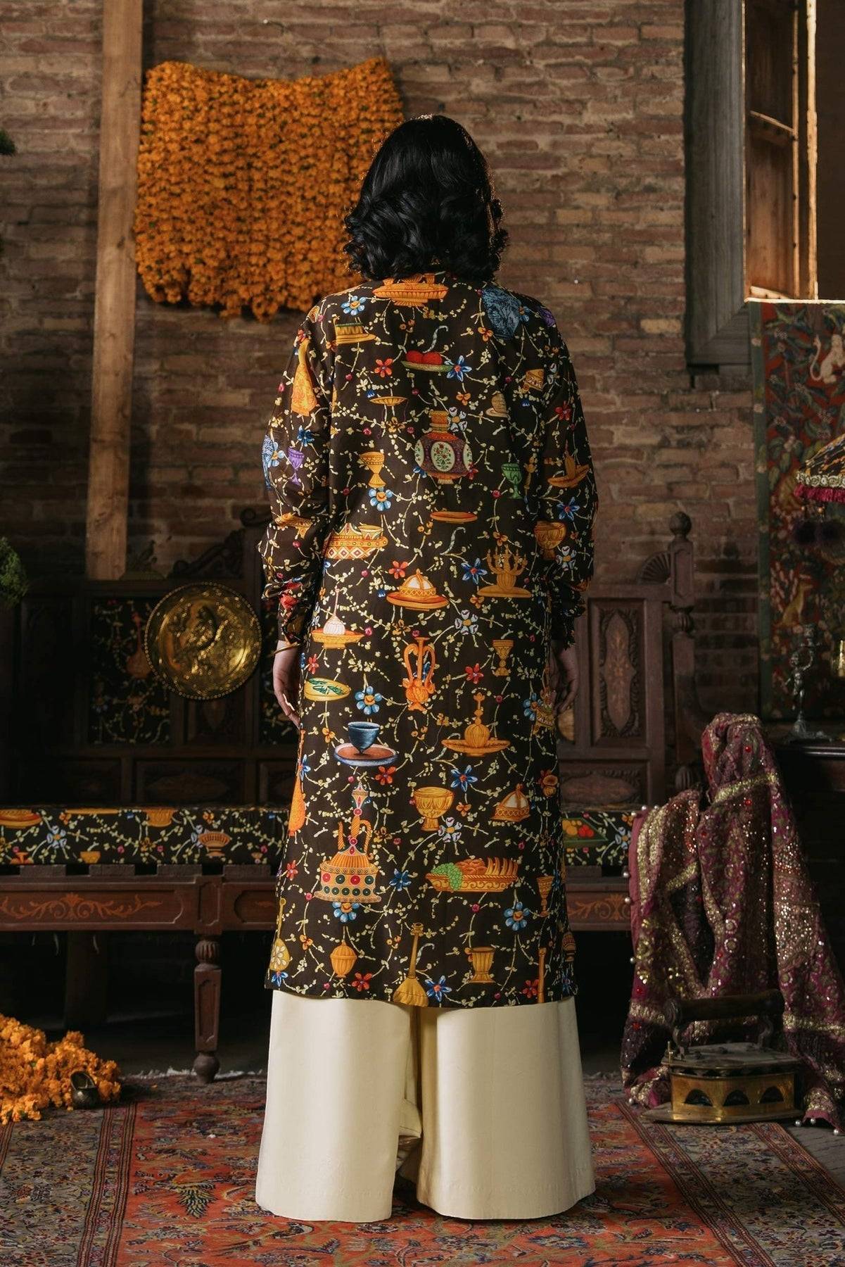 Fahad Hussayn | Lawn Banger | Ayyar - Pakistani Designer Dress - by Fahad Hussayn | Type: Ladies Clothes - 100% Original at Saira Sultan