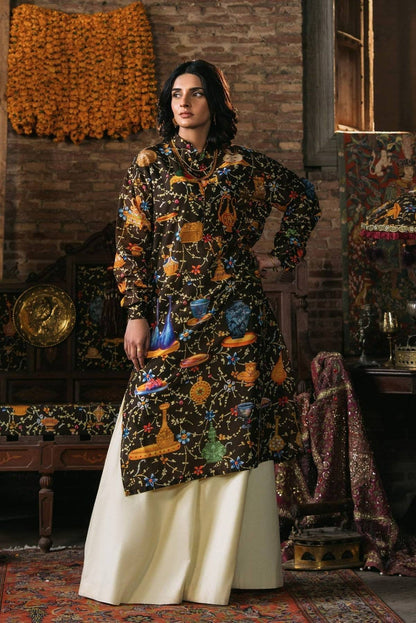 Fahad Hussayn | Lawn Banger | Ayyar - Pakistani Designer Dress - by Fahad Hussayn | Type: Ladies Clothes - 100% Original at Saira Sultan