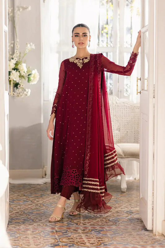 Azure | Ensembles Embroidered Formals | Garnet Glam - Pakistani Designer Dress - by Azure | Type: Formal - 100% Original at Saira Sultan