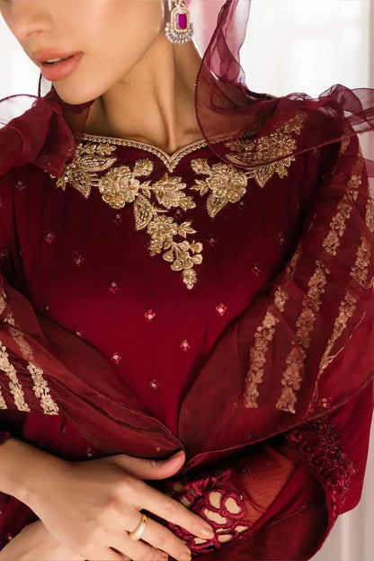 Azure | Ensembles Embroidered Formals | Garnet Glam - Pakistani Designer Dress - by Azure | Type: Formal - 100% Original at Saira Sultan