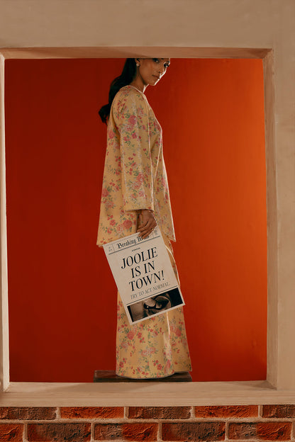 Saira Rizwan | Joolie Co ords | YELLOW-JBP25-01 - Pakistani Designer Dress - by Saira Rizwan - Type : Ladies Clothes - 100% Original at Saira Sultan