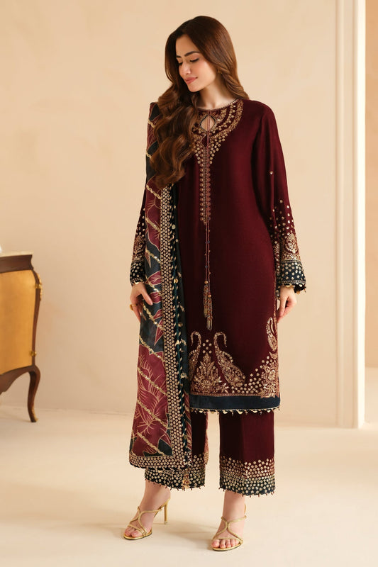 Jazmin | Velvet Edit 24 | Velvet Formal VF-2038 - Pakistani Designer Dress - by Jazmin | Type: Formal - 100% Original at Saira Sultan