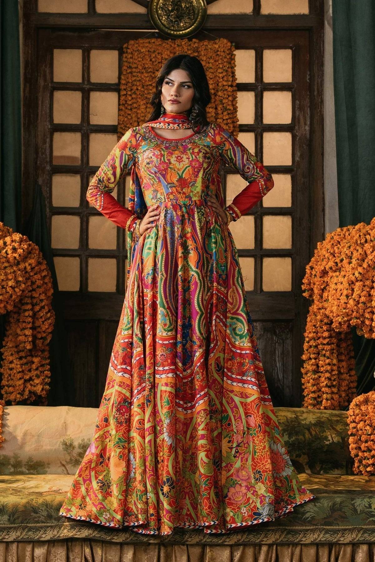 Fahad Hussayn | Lawn Banger | Bali Pal - Pakistani Designer Dress - by Fahad Hussayn | Type: Ladies Clothes - 100% Original at Saira Sultan