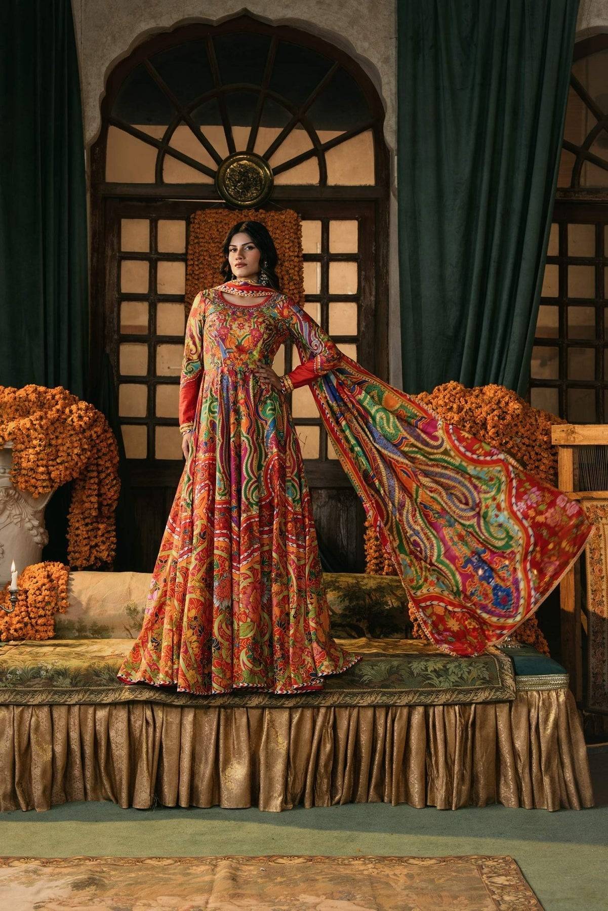 Fahad Hussayn | Lawn Banger | Bali Pal - Pakistani Designer Dress - by Fahad Hussayn | Type: Ladies Clothes - 100% Original at Saira Sultan