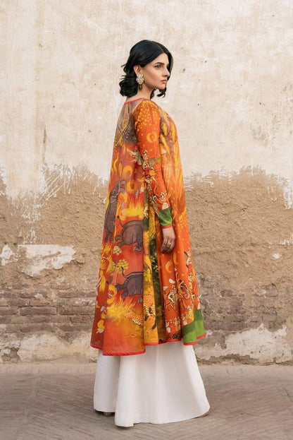 Fahad Hussayn | Lawn Banger | Baori - Pakistani Designer Dress - by Fahad Hussayn | Type: Ladies Clothes - 100% Original at Saira Sultan