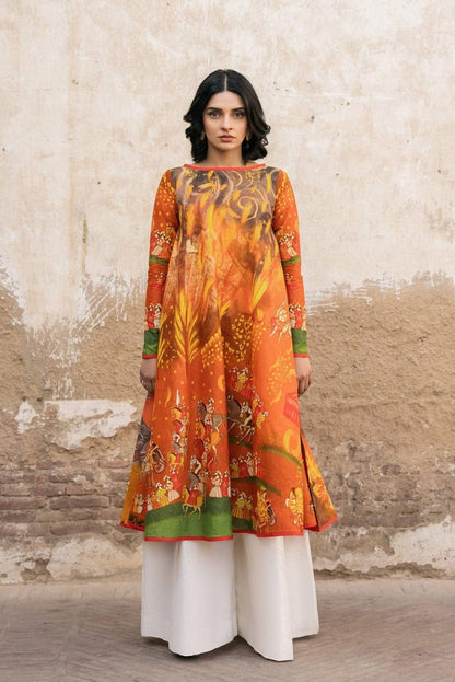 Fahad Hussayn | Lawn Banger | Baori - Pakistani Designer Dress - by Fahad Hussayn | Type: Ladies Clothes - 100% Original at Saira Sultan