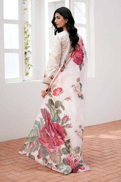 Baroque | Lawn Collection 24 | UF-535 - Pakistani Designer Dress - by Baroque | Type: Luxury - 100% Original at Saira Sultan