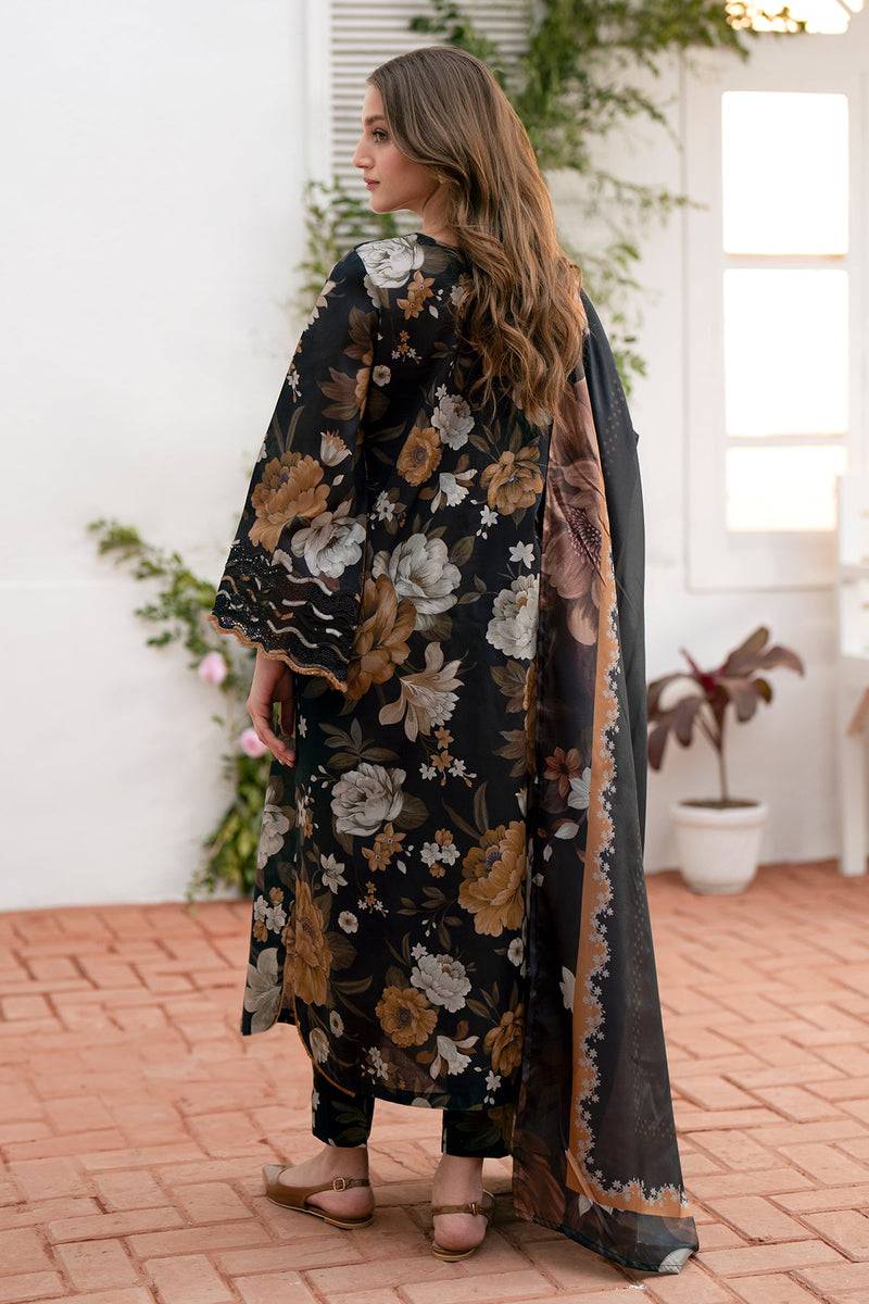 Baroque | Lawn Collection 24 | UF-540 - Pakistani Designer Dress - by Baroque | Type: Luxury - 100% Original at Saira Sultan