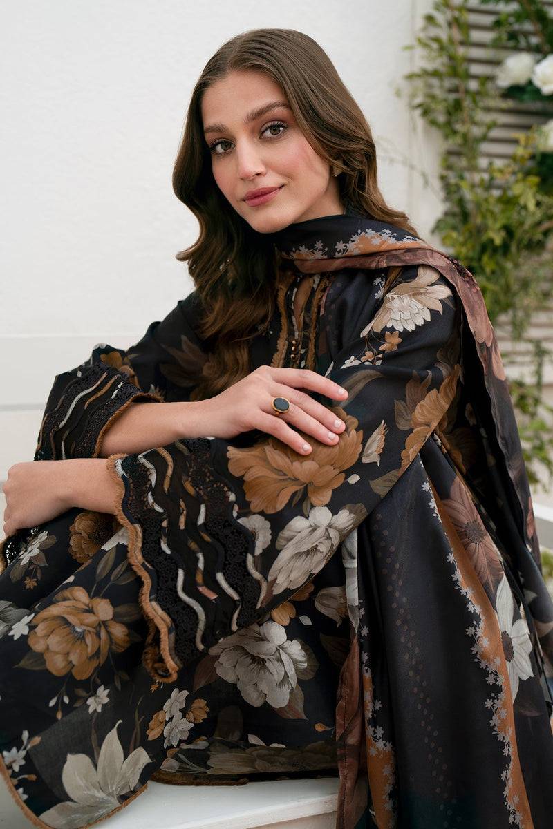 Baroque | Lawn Collection 24 | UF-540 - Pakistani Designer Dress - by Baroque | Type: Luxury - 100% Original at Saira Sultan